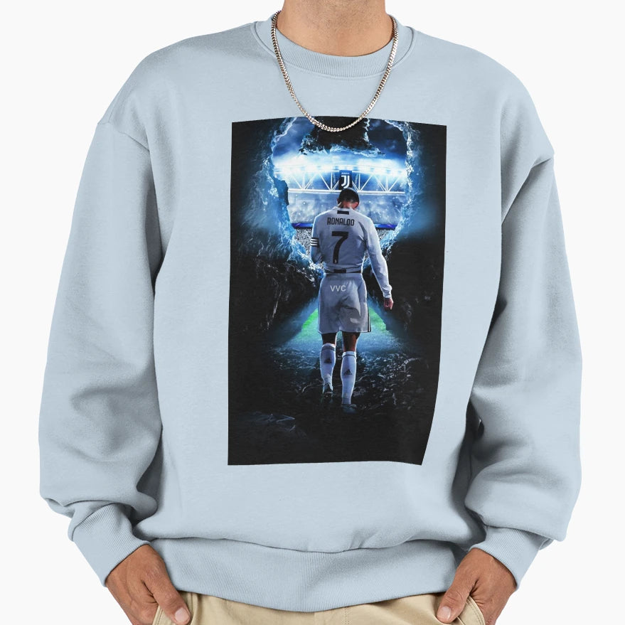 Football Player Sweatshirt - Custom Art Print Unisex - T-Shirt, Sweatshirt, Hoodie