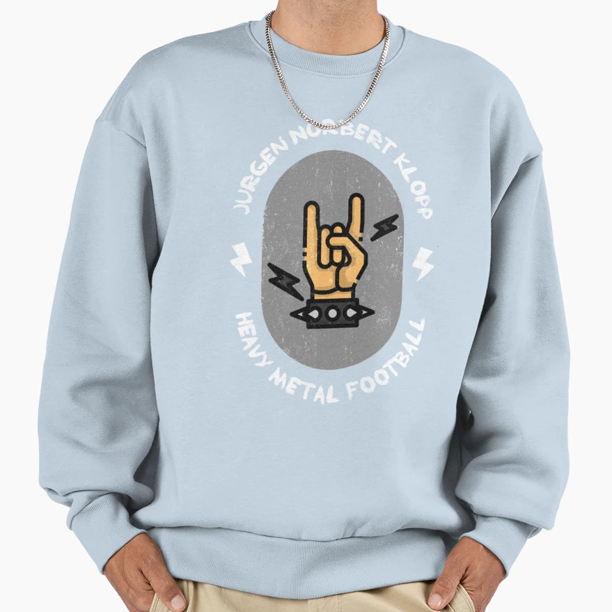 Jurgen Norbert Klopp Heavy Metal Sweatshirt - Aesthetic Graphic Unisex - T-Shirt, Sweatshirt, Hoodie