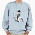 Female Soccer Player Sweatshirt - Fun Novelty Design Unisex - T-Shirt, Sweatshirt, Hoodie