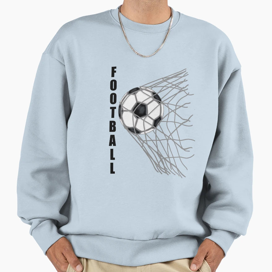Today Is Football Day Sweatshirt - Casual Everyday Wear Unisex - T-Shirt, Sweatshirt, Hoodie