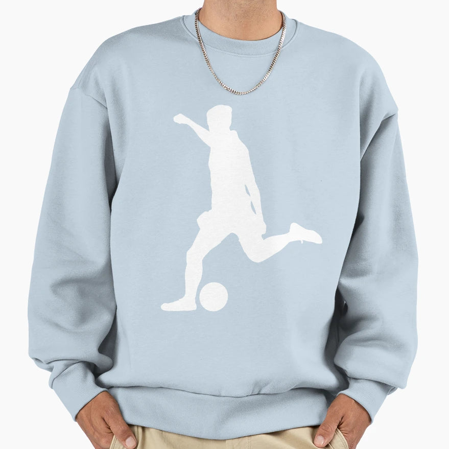 Soccer Sweatshirt - Minimalist Print Unisex - T-Shirt, Sweatshirt, Hoodie