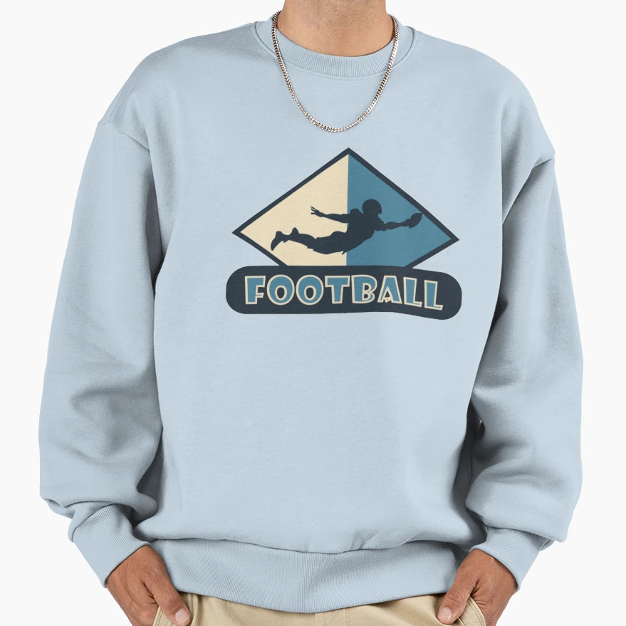 Awaken Football Sport Sweatshirt - Aesthetic Graphic for Adults - T-Shirt, Sweatshirt, Hoodie