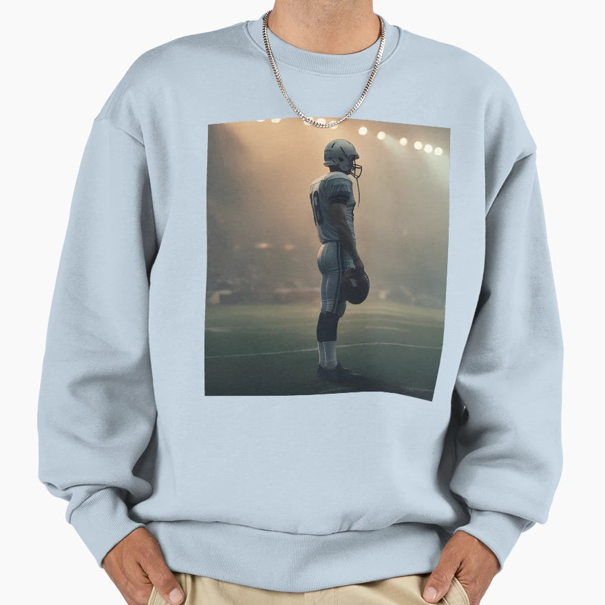 Emotional Football Scene Dreamy Sweatshirt - Graphic Print Men Women - T-Shirt, Sweatshirt, Hoodie