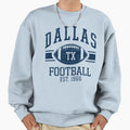 Distressed Dallas Cowboys Sweatshirt - Custom Art Print for Adults - T-Shirt, Sweatshirt, Hoodie