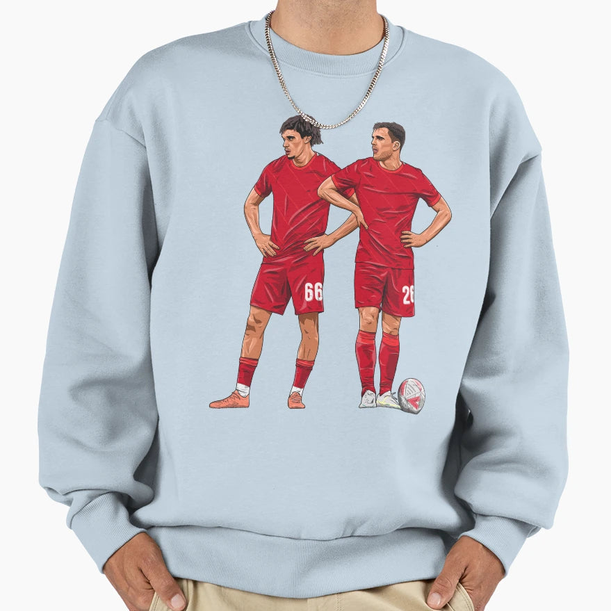 Taa And Robbo Take Free Kicks Sweatshirt - Streetwear Style for Adults - T-Shirt, Sweatshirt, Hoodie