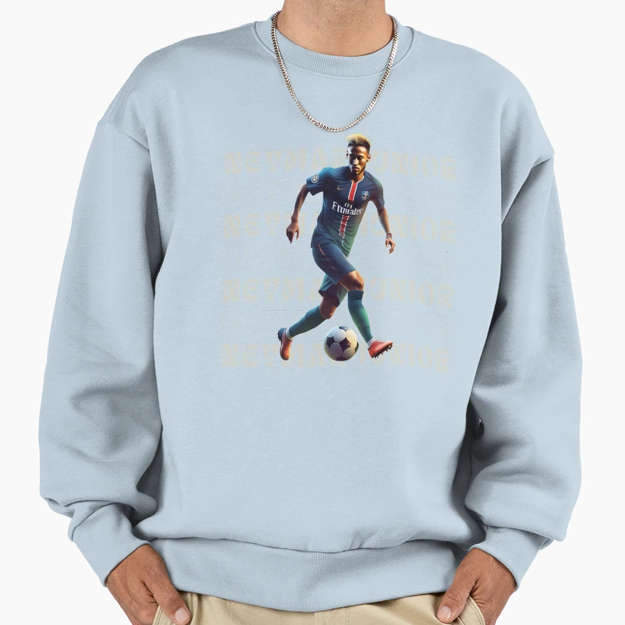 Brazilian Forward Neymar Jr Skills Sweatshirt - Trendy Graphic for Adults - T-Shirt, Sweatshirt, Hoodie