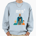 Father 3 Children 3 Sons Fathers Day Sweatshirt - Custom Art Print Unisex - T-Shirt, Sweatshirt, Hoodie