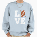 Football Love Sweatshirt - Unique Graphic Men Women - T-Shirt, Sweatshirt, Hoodie