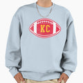 Kansas City Throwback Football Sweatshirt - Graphic Print for Adults - T-Shirt, Sweatshirt, Hoodie
