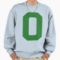 Number 0 Green Zero Sports Sweatshirt - Casual Everyday Wear for Adults - T-Shirt, Sweatshirt, Hoodie