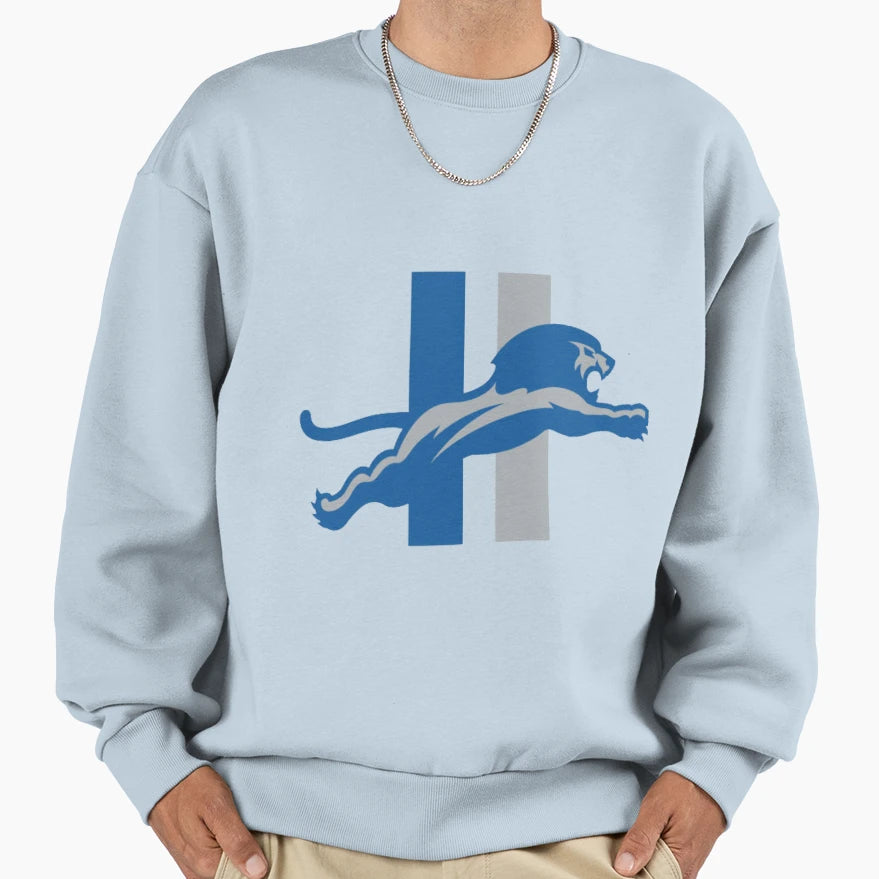 Detroit Logo Sweatshirt - Novelty Apparel Unisex - T-Shirt, Sweatshirt, Hoodie
