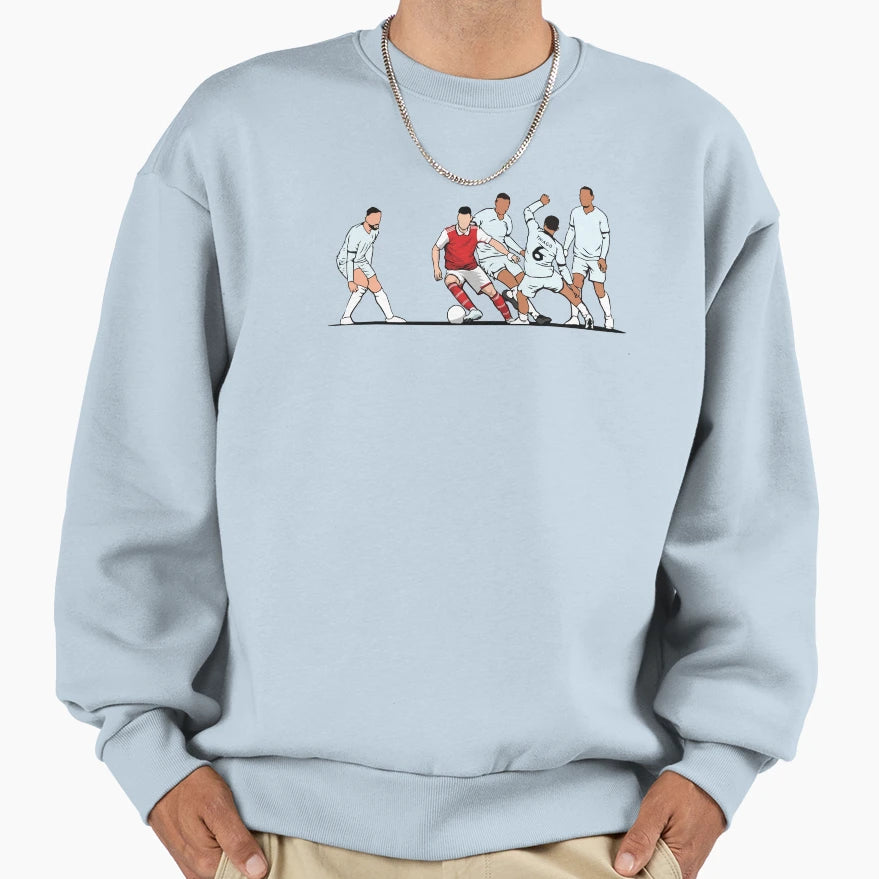 Gabriel Martinelli Illustration Sweatshirt - Trendy Graphic Unisex - T-Shirt, Sweatshirt, Hoodie