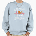My Heart Is That Field Football Love Sweatshirt - Fun Novelty Design Unisex - T-Shirt, Sweatshirt, Hoodie