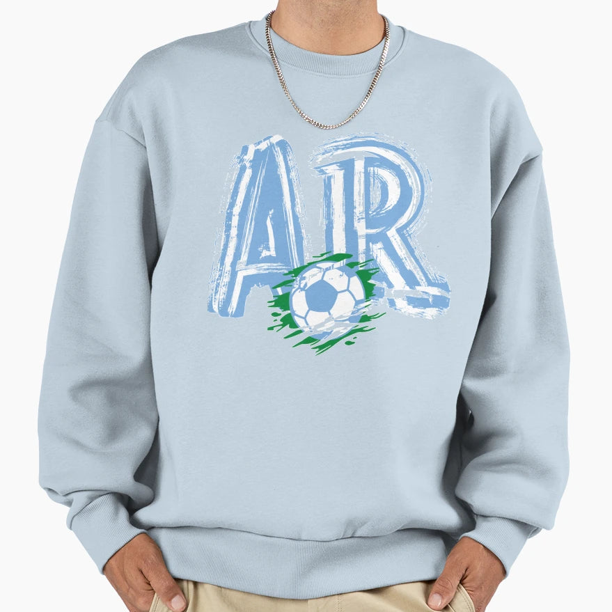 Soccer Game Argentina National Sweatshirt - Aesthetic Graphic Men Women - T-Shirt, Sweatshirt, Hoodie