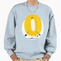 Letter O Alphabet Name Begins O Sweatshirt - Graphic Print Men Women - T-Shirt, Sweatshirt, Hoodie