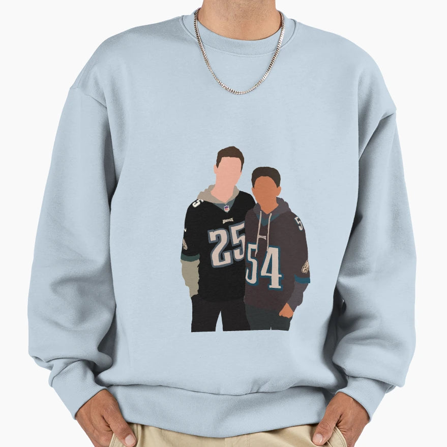 Arjun And Logan Sweatshirt - Custom Art Print for Adults - T-Shirt, Sweatshirt, Hoodie