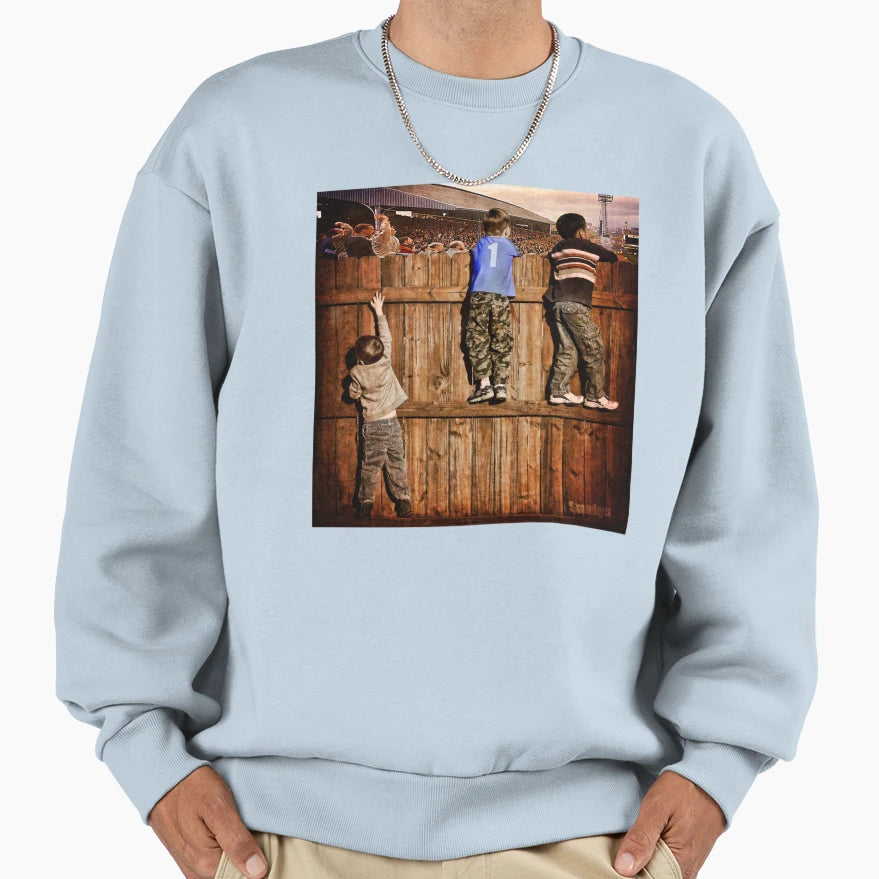 Blue Sweatshirt - Aesthetic Graphic Unisex - T-Shirt, Sweatshirt, Hoodie