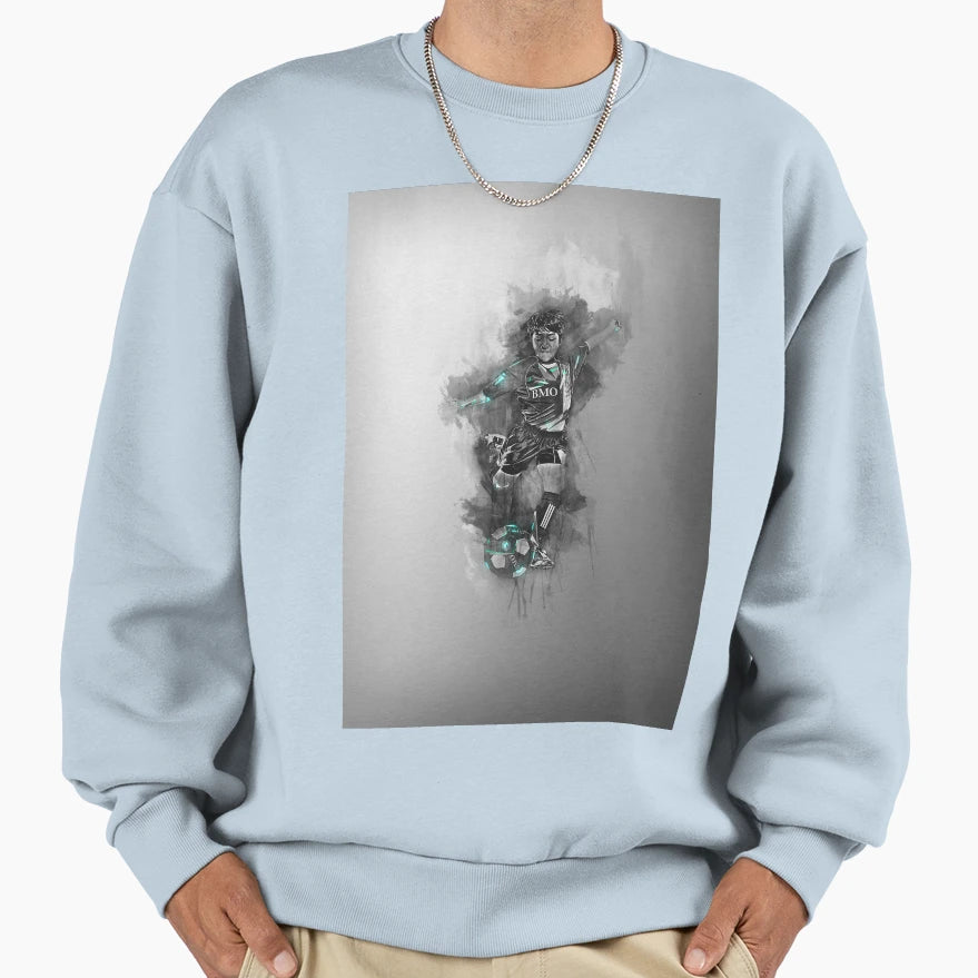 Football Cup Playing Sweatshirt - Casual Everyday Wear for Adults - T-Shirt, Sweatshirt, Hoodie