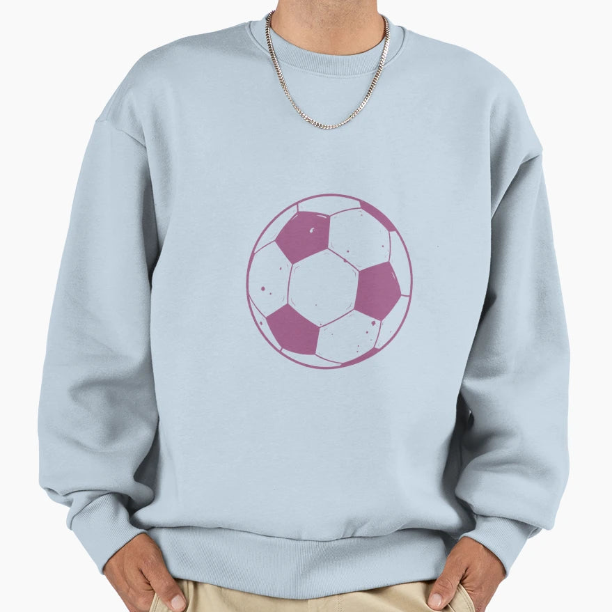 Soccer Ball Sweatshirt - Streetwear Style Unisex - T-Shirt, Sweatshirt, Hoodie