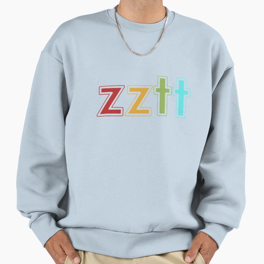 Zztt Simple Sweatshirt - Casual Everyday Wear Men Women - T-Shirt, Sweatshirt, Hoodie