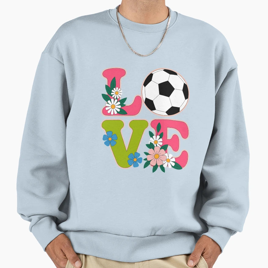 Soccer Art Soccer Lover Sweatshirt - Unique Graphic for Adults - T-Shirt, Sweatshirt, Hoodie