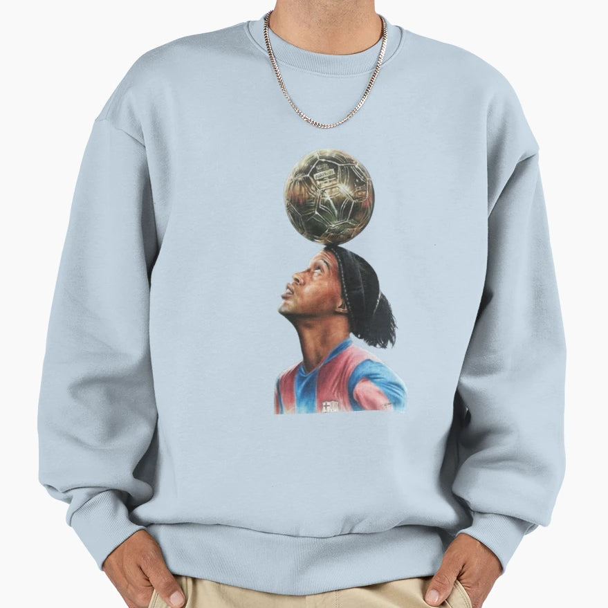 Brazilian Football Player From Sweatshirt - Novelty Apparel for Adults - T-Shirt, Sweatshirt, Hoodie