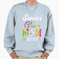 Senior Cheer Mom 2023 Tie Dye Sweatshirt - Custom Art Print Unisex - T-Shirt, Sweatshirt, Hoodie