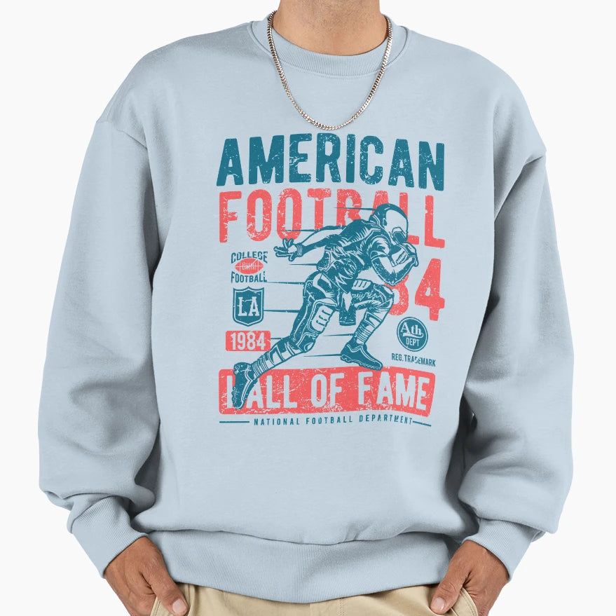 American Football Sweatshirt - Novelty Apparel Men Women - T-Shirt, Sweatshirt, Hoodie