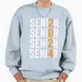 Senior Class 2024 Family Sweatshirt - Custom Art Print Men Women - T-Shirt, Sweatshirt, Hoodie
