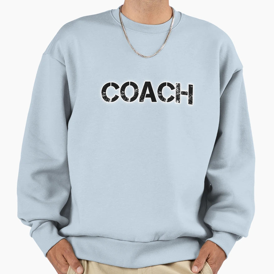 Coach Sweatshirt - Custom Art Print Men Women - T-Shirt, Sweatshirt, Hoodie
