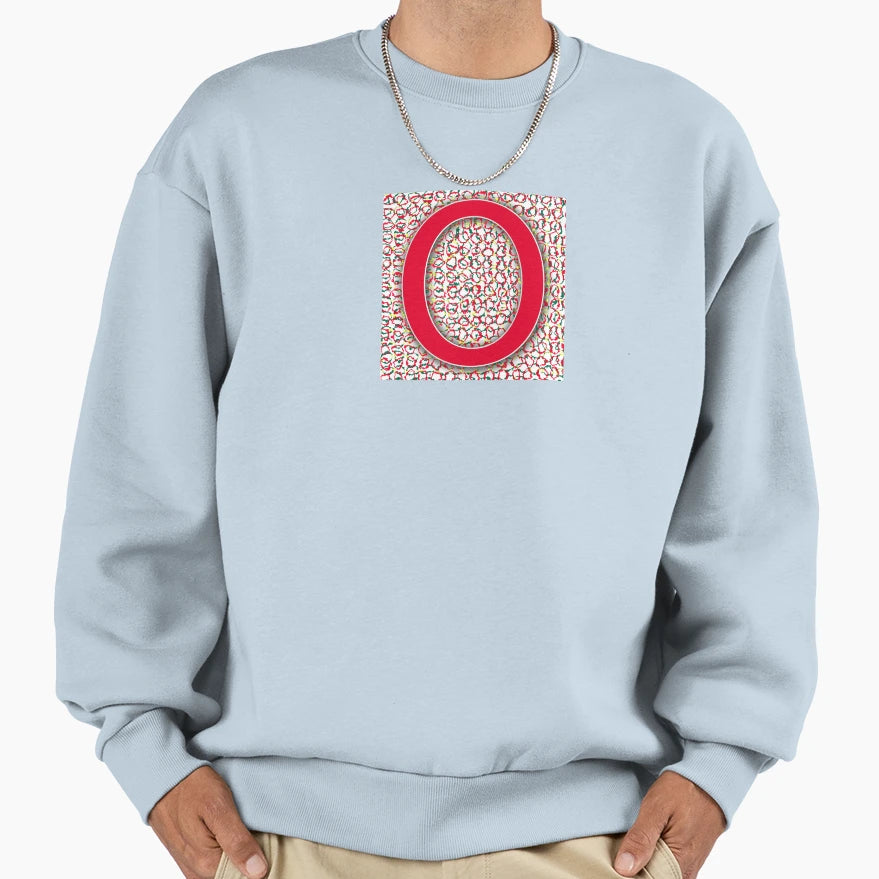 Versal O Summer Sweatshirt - Minimalist Print Men Women - T-Shirt, Sweatshirt, Hoodie