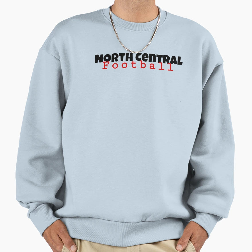 North Central College Football Sweatshirt - Trendy Graphic Unisex - T-Shirt, Sweatshirt, Hoodie