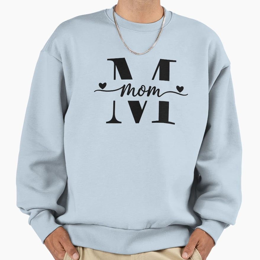 M Mom Sweatshirt - Fun Novelty Design Unisex - T-Shirt, Sweatshirt, Hoodie