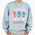 Football American Funny 100 Days Sweatshirt - Trendy Graphic Men Women - T-Shirt, Sweatshirt, Hoodie