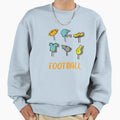 Football Designs Gift T-Shirt - Casual Everyday Wear for Adults - T-Shirt, Sweatshirt, Hoodie