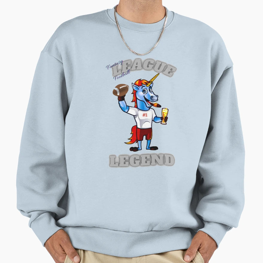 League Legend Sweatshirt - Unique Graphic for Adults - T-Shirt, Sweatshirt, Hoodie