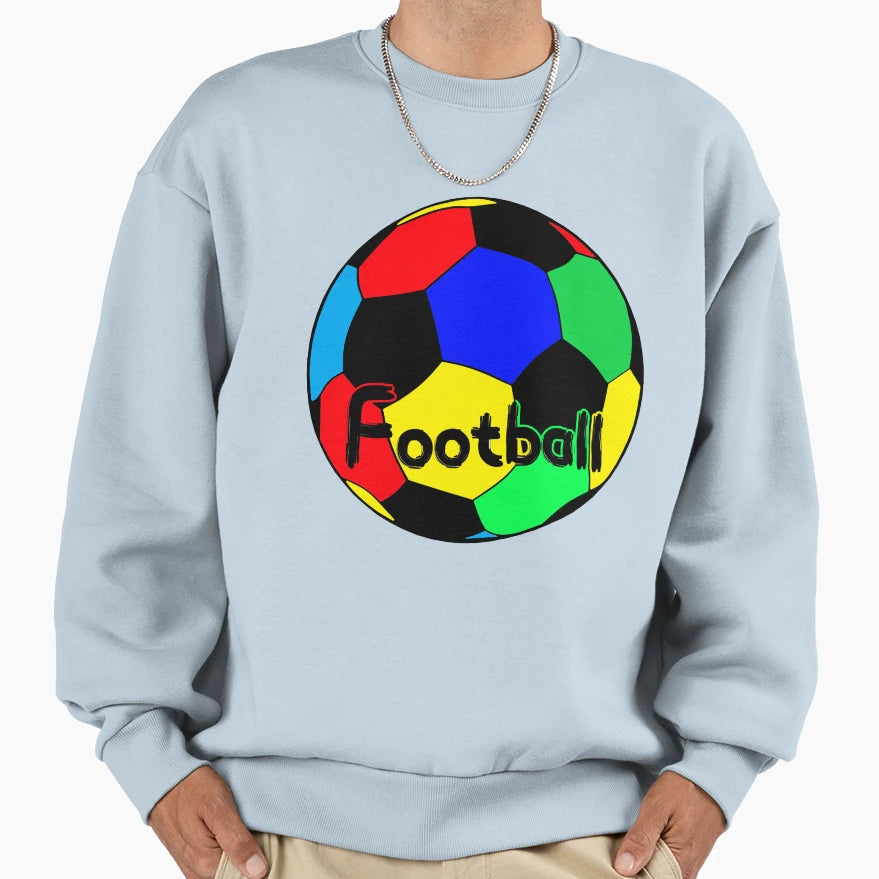 Pallone Calcio Logo Sweatshirt - Custom Art Print Men Women - T-Shirt, Sweatshirt, Hoodie