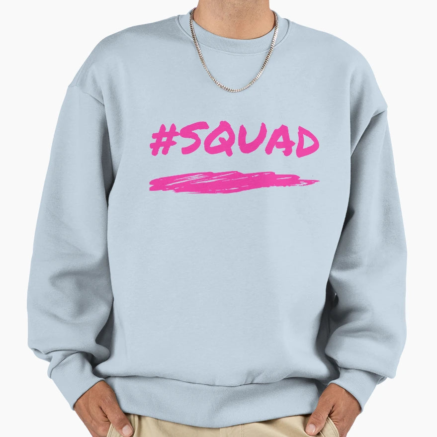 Squad Sweatshirt - Unique Graphic for Adults - T-Shirt, Sweatshirt, Hoodie