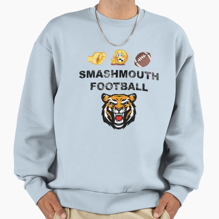 Smashmouth Football Tigers Sweatshirt - Casual Everyday Wear Men Women - T-Shirt, Sweatshirt, Hoodie