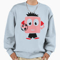 Football Player Funny Character Sweatshirt - Unique Graphic for Adults - T-Shirt, Sweatshirt, Hoodie