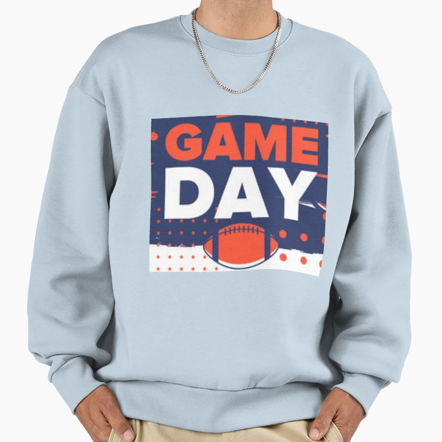 Game Day Ready Big Football Game T-Shirt - Streetwear Style for Adults - T-Shirt, Sweatshirt, Hoodie
