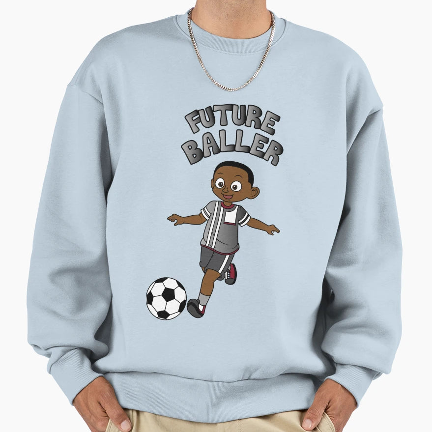 Future Baller Darkskin Sweatshirt - Aesthetic Graphic Men Women - T-Shirt, Sweatshirt, Hoodie
