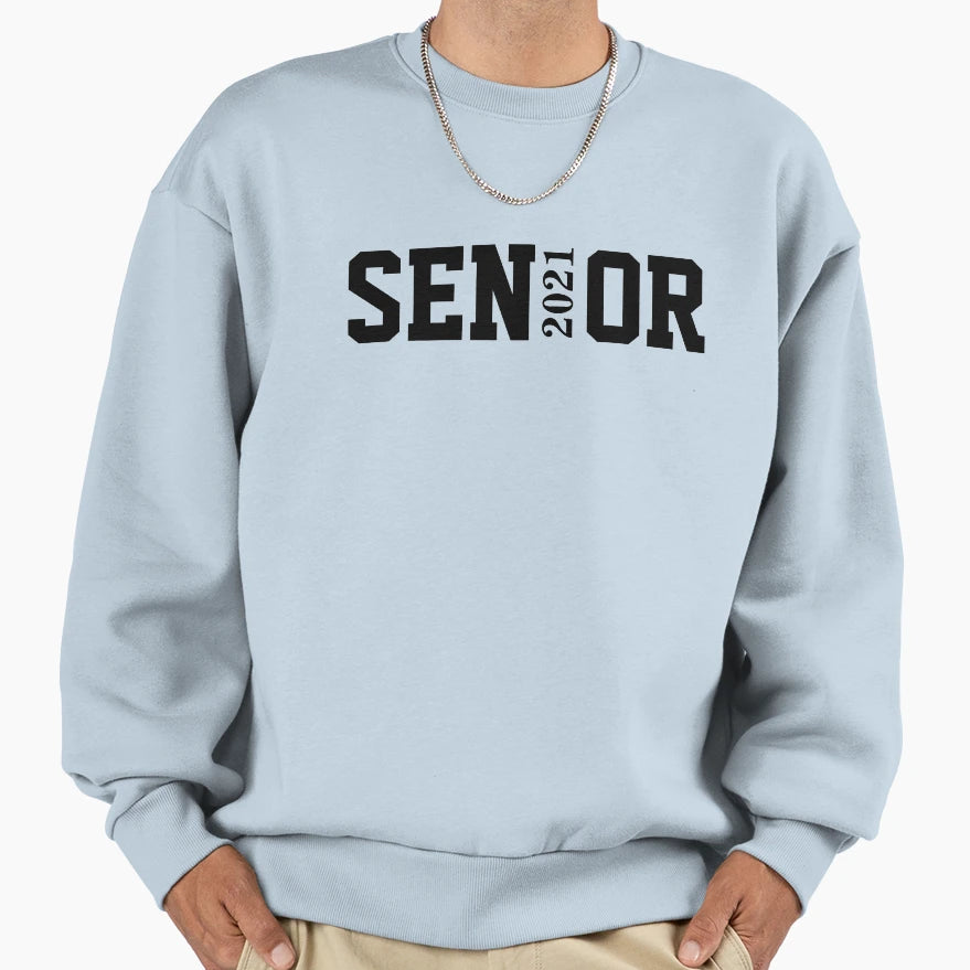 Senior 2021 Sweatshirt - Unique Graphic Men Women - T-Shirt, Sweatshirt, Hoodie