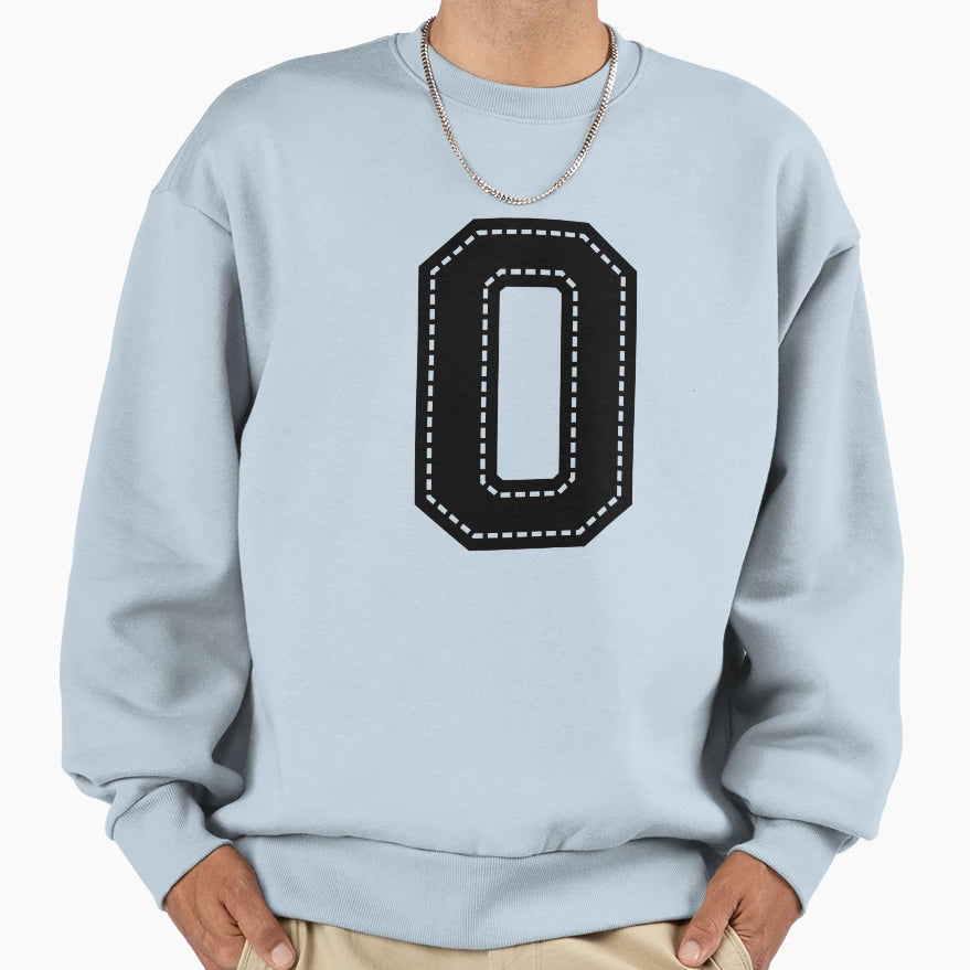 Number 0 Zero Sweatshirt - Unique Graphic Unisex - T-Shirt, Sweatshirt, Hoodie