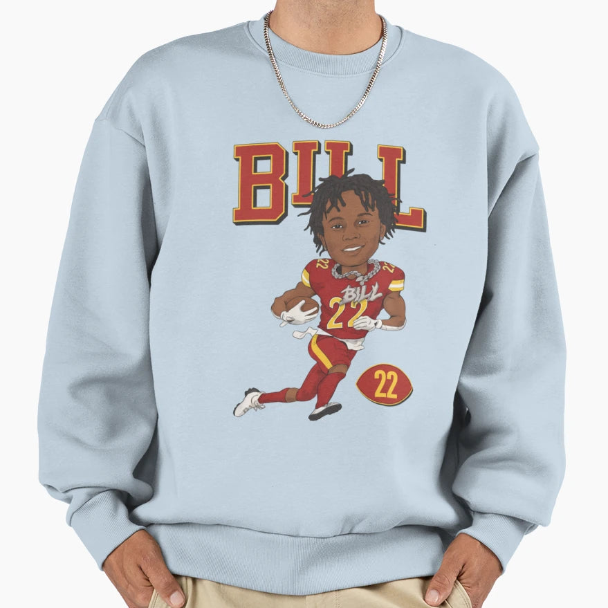 Bill Jacory Croskey Merritt 22 Sweatshirt - Streetwear Style Men Women - T-Shirt, Sweatshirt, Hoodie