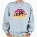 Evolution Humanity Womens Football Sweatshirt - Minimalist Print for Adults - T-Shirt, Sweatshirt, Hoodie