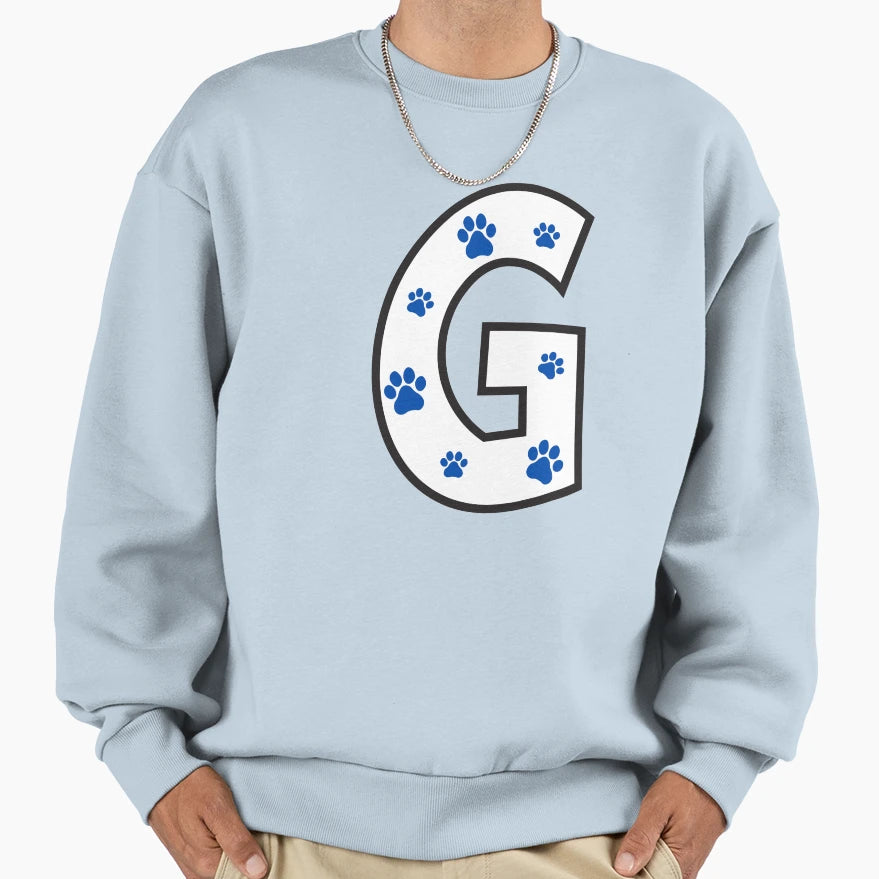 Paw Alphabet Sweatshirt - Novelty Apparel Men Women - T-Shirt, Sweatshirt, Hoodie