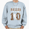 10Th Birthday Football Ten Year Sweatshirt - Streetwear Style for Adults - T-Shirt, Sweatshirt, Hoodie