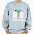 African Pattern Kente Strong Dad Sweatshirt - Streetwear Style for Adults - T-Shirt, Sweatshirt, Hoodie