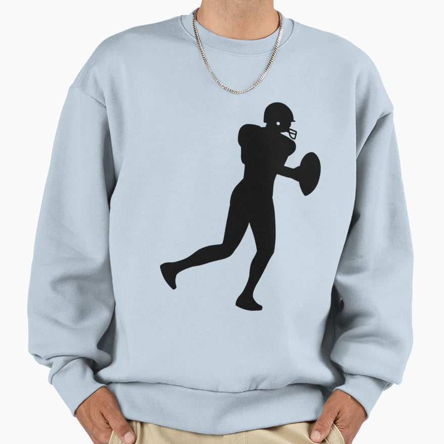 American Football Player T-Shirt - Streetwear Style for Adults - T-Shirt, Sweatshirt, Hoodie